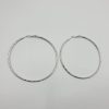 boucles oreilles créole blanc , sur moderne-bijoux.fr - Bijoux ethniques & Femmes du monde
