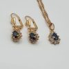 chaine & boucles d'oreilles noira, sur moderne-bijoux.fr - Bijoux ethniques & Femmes du monde