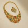 collier & boucles oreilles augustina , sur moderne-bijoux.fr - Bijoux ethniques & Femmes du monde