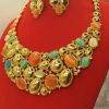 collier & boucles oreilles augustina , sur moderne-bijoux.fr - Bijoux ethniques & Femmes du monde