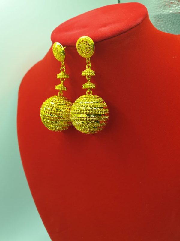collier boucles oreilles ethniques dana ; sur moderne-bijoux.fr - Bijoux ethniques & Femmes du monde
