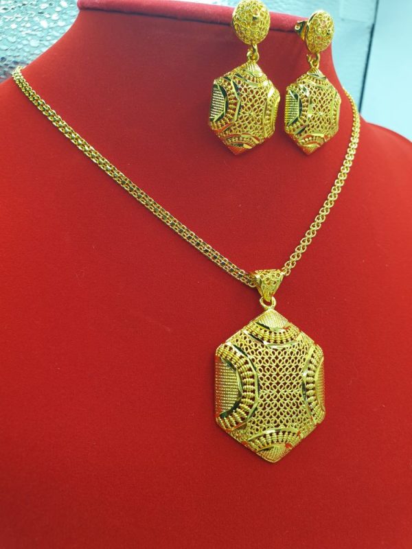 collier boucles oreilles ethniques fola , sur moderne-bijoux.fr - Bijoux ethniques & Femmes du monde