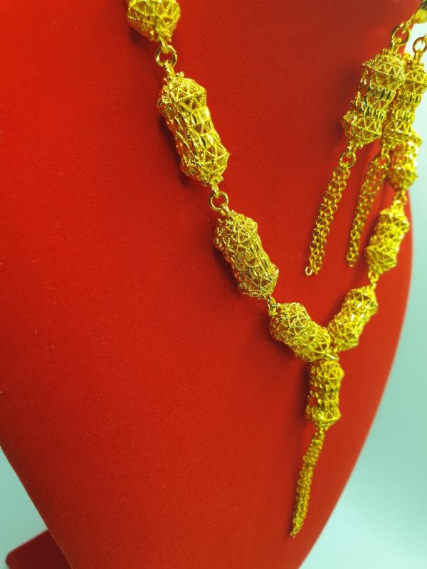 collier & boucles oreilles ethniques serenata, sur moderne-bijoux.fr - Bijoux ethniques & Femmes du monde