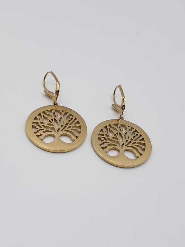 boucles oreilles acier inoxydable bahia , sur moderne-bijoux.fr - Bijoux ethniques & Femmes du monde