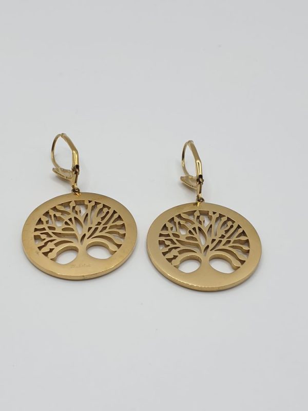 boucles oreilles acier inoxydable bahia , sur moderne-bijoux.fr - Bijoux ethniques & Femmes du monde