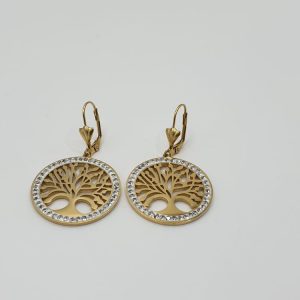 boucles oreilles acier inoxydable bahia , sur moderne-bijoux.fr - Bijoux ethniques & Femmes du monde