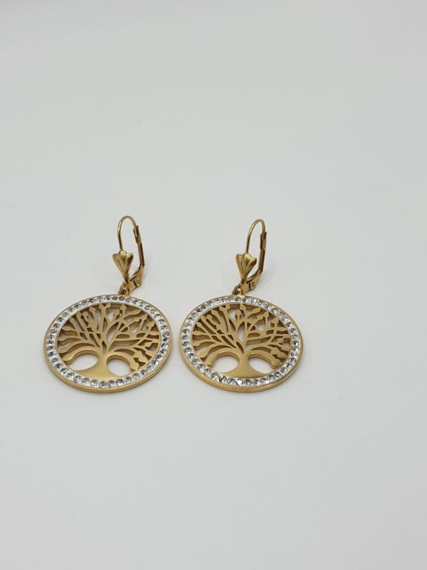 boucles oreilles acier inoxydable bahia , sur moderne-bijoux.fr - Bijoux ethniques & Femmes du monde