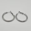 boucles oreilles acier inoxydable foliana , sur moderne-bijoux.fr - bijoux ethniques & femmes du monde