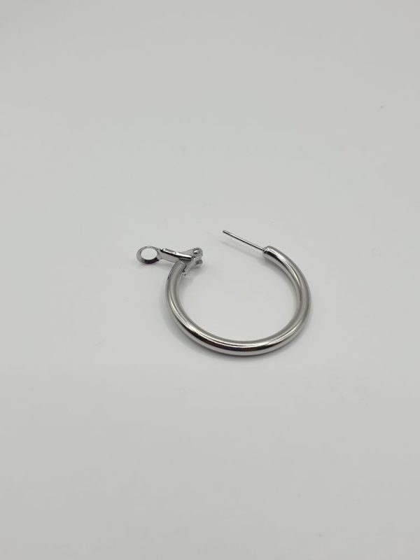 boucles oreilles acier inoxydable foliana , sur moderne-bijoux.fr-Bijoux ethniques & Femmes du monde