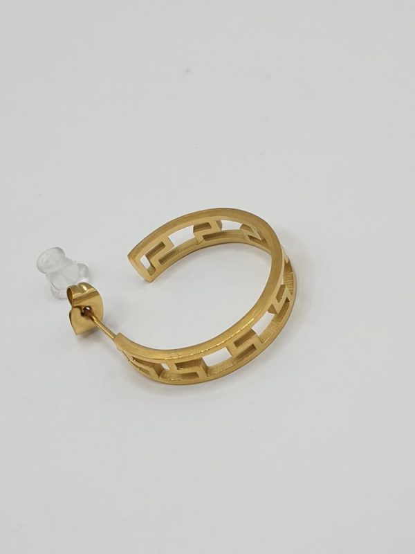 boucles oreilles acier inoxydable franca , sur moderne-bijoux.fr - Bijoux ethniques & Femmes du monde