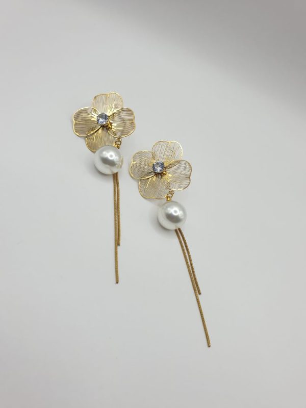 boucles oreilles acier inoxydable gerina , sur moderne-bijoux.fr - Bijoux ethniques & Femmes du monde