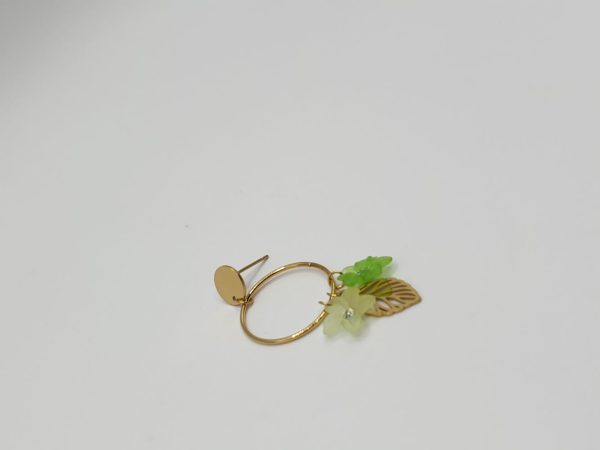 boucles oreilles acier inoxydable kiata , sur moderne-bijoux.fr - Bijoux ethniques & Femmes du monde