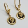 boucles oreilles acier inoxydable lionne , sur moderne-bijoux.fr - Bijoux ethniques & Femmes du monde