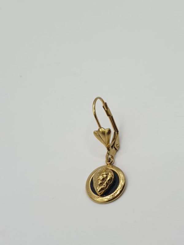 boucles oreilles acier inoxydable lionne , sur moderne-bijoux.fr - Bijoux ethniques & Femmes du monde
