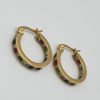 boucles oreilles acier inoxydable olga , sur moderne-bijoux.fr - Bijoux ethniques & Femmes du monde