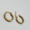 boucles oreilles acier inoxydable olga , sur moderne-bijoux.fr - Bijoux ethniques & Femmes du monde
