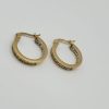 boucles oreilles acier inoxydable panna , sur moderne-bijoux.fr - Bijoux ethniques & Femmes du monde