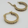 boucles oreilles acier inoxydable panna , sur moderne-bijoux.fr - Bijoux ethniques & Femmes du monde