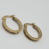 boucles oreilles acier inoxydable panna , sur moderne-bijoux.fr - Bijoux ethniques & Femmes du monde