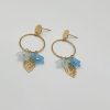 boucles oreilles acier inoxydable rakia , sur moderne-bijoux.fr - Bijoux ethniques & Femmes du monde