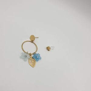 boucles oreilles acier inoxydable rakia , sur moderne-bijoux.fr - Bijoux ethniques & Femmes du monde