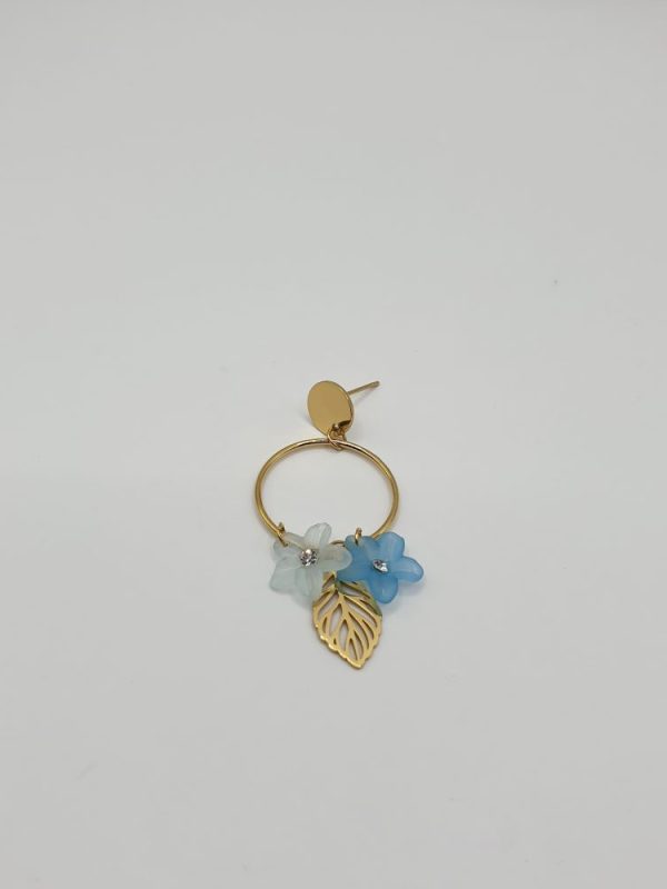 boucles oreilles acier inoxydable rakia , sur moderne-bijoux.fr - Bijoux ethniques & Femmes du monde