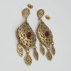boucles oreilles acier inoxydable tarina , sur moderne-bijoux.fr - Bijoux ethniques & Femmes du monde