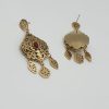 boucles oreilles acier inoxydable tarina , sur moderne-bijoux.fr - Bijoux ethniques & Femmes du monde