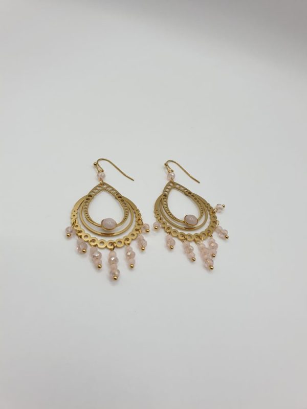 boucles oreilles acier inoxydable yeleni , sur moderne-bijoux.fr - Bijoux ethniques & Femmes du monde