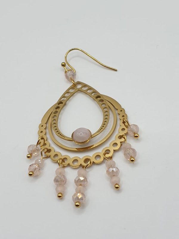 boucles oreilles acier inoxydable yeleni , sur moderne-bijoux.fr - Bijoux ethniques & Femmes du monde