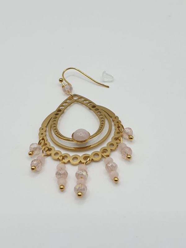 boucles oreilles acier inoxydable yeleni , sur moderne-bijoux.fr - Bijoux ethniques & Femmes du monde