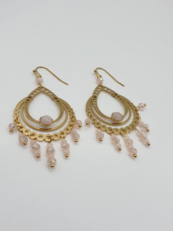 boucles oreilles acier inoxydable yeleni , sur moderne-bijoux.fr - Bijoux ethniques & Femmes du monde