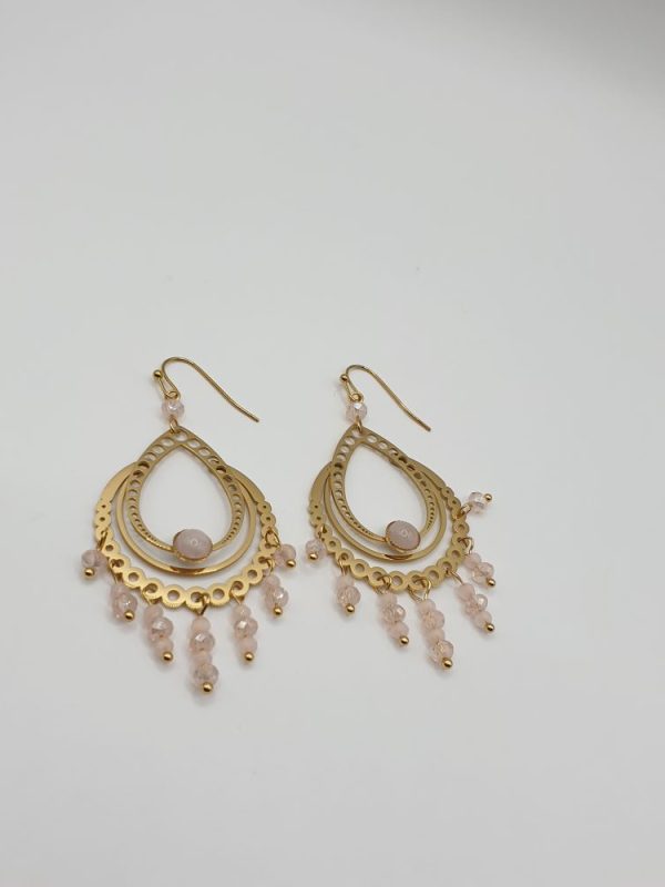 boucles oreilles acier inoxydable yeleni , sur moderne-bijoux.fr - Bijoux ethniques & Femmes du monde