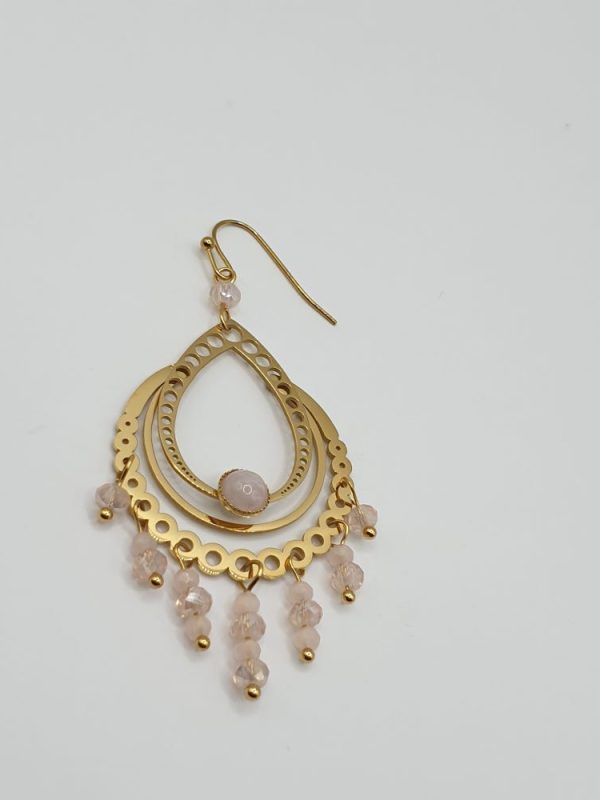 boucles oreilles acier inoxydable yeleni , sur moderne-bijoux.fr - Bijoux ethniques & Femmes du monde