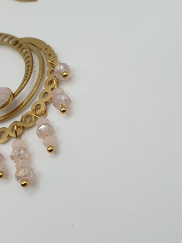 boucles oreilles acier inoxydable yeleni , sur moderne-bijoux.fr - Bijoux ethniques & Femmes du monde