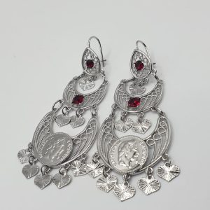 boucles oreilles ethniques hayati, sur moderne-bijoux.fr - Bijoux ethniques & Femmes du monde