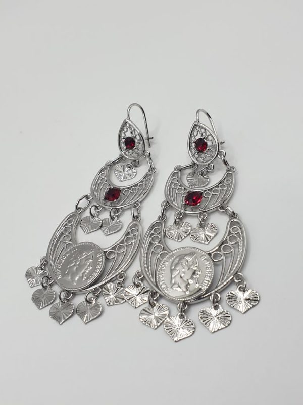 boucles oreilles ethniques hayati, sur moderne-bijoux.fr - Bijoux ethniques & Femmes du monde