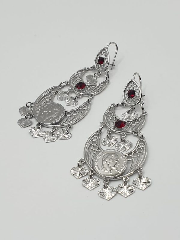boucles oreilles ethniques hayati, sur moderne-bijoux.fr - Bijoux ethniques & Femmes du monde