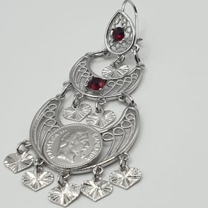 boucles oreilles ethniques hayati, sur moderne-bijoux.fr - Bijoux ethniques & Femmes du monde