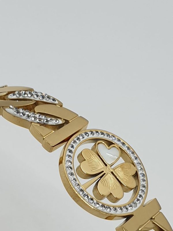 bracelet acier inoxydable luna , sur moderne-moderne.fr - Bijoux ethniques & Femmes du monde