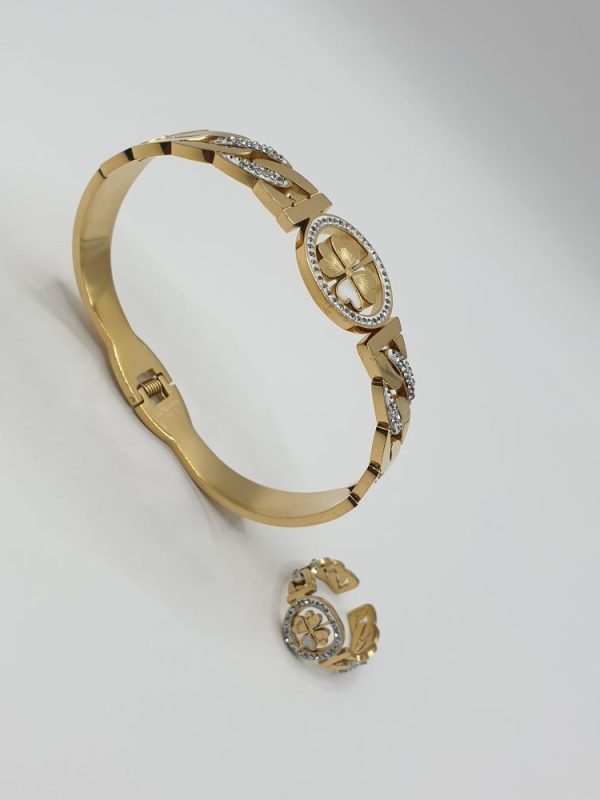 bracelet acier inoxydable luna , sur moderne-moderne.fr - Bijoux ethniques & Femmes du monde