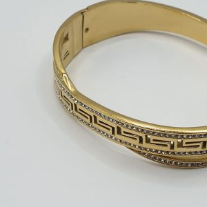 bracelet acier inoxydable paulina , sur moderne-bijoux.fr - Bijoux ethniques & Femmes du monde
