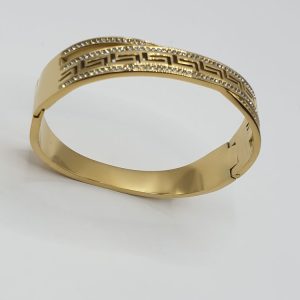 bracelet acier inoxydable paulina , sur moderne-bijoux.fr - Bijoux ethniques & Femmes du monde