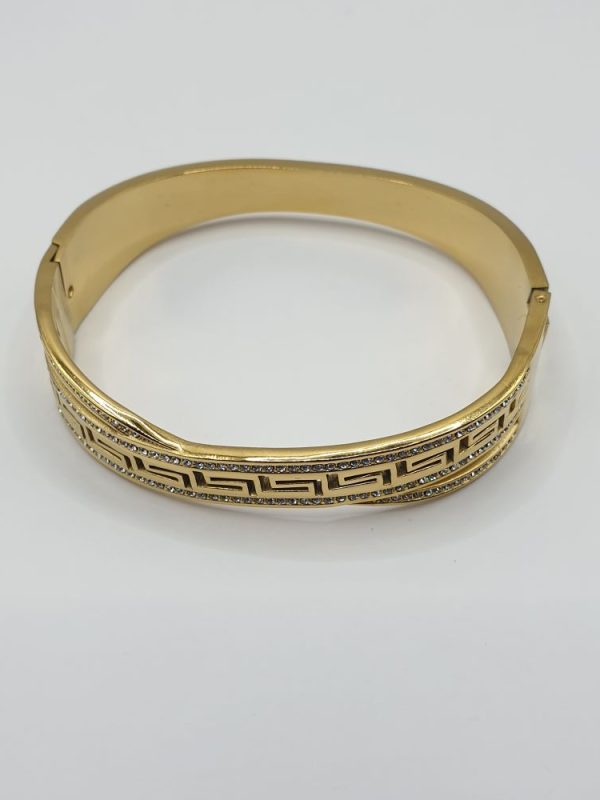 bracelet acier inoxydable paulina , sur moderne-bijoux.fr - Bijoux ethniques & Femmes du monde
