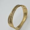 bracelet acier inoxydable paulina , sur moderne-bijoux.fr - Bijoux ethniques & Femmes du monde