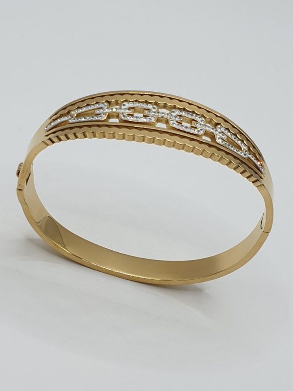 bracelet acier inoxydable pruna , sur moderne-bijoux.fr - Bijoux ethniques & Femmes du monde