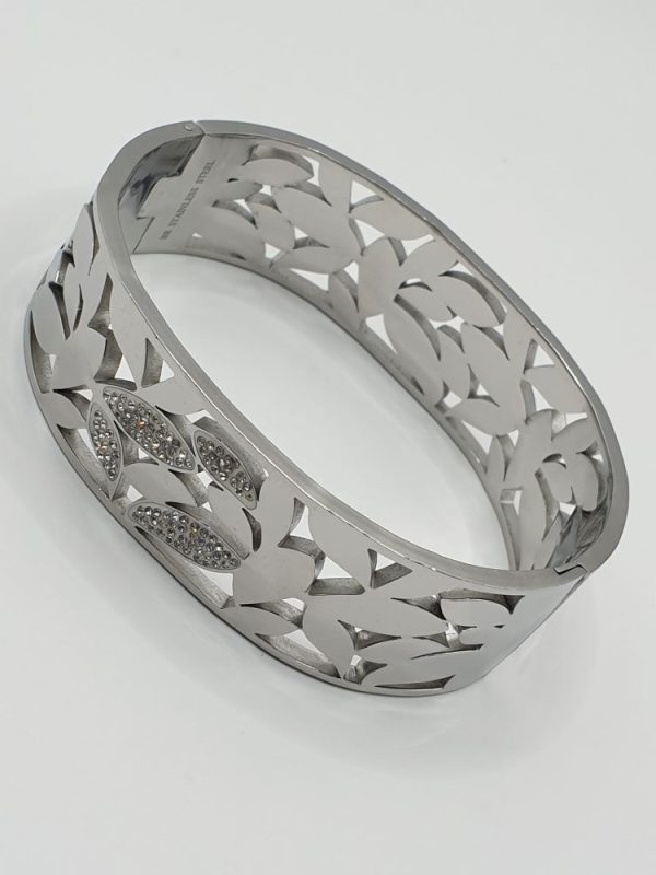 bracelet acier inoxydable valeria , sur moderne-bijoux.fr - Bijoux ethniques & Femmes du monde