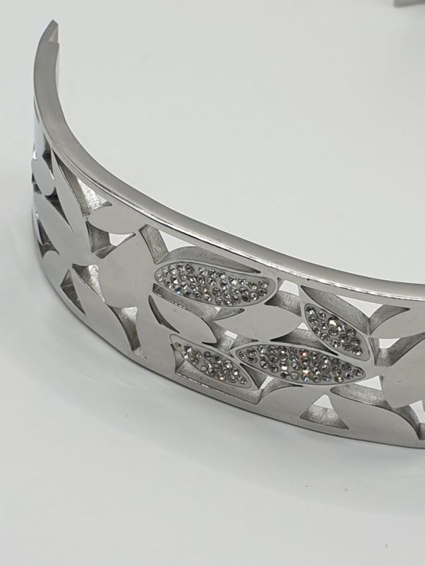 bracelet acier inoxydable valeria , sur moderne-bijoux.fr - Bijoux ethniques & Femmes du monde