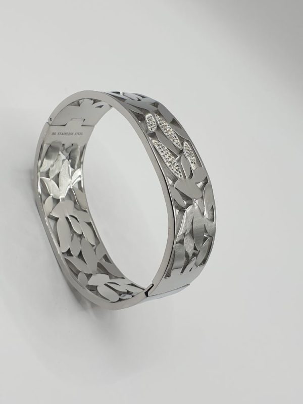 bracelet acier inoxydable valeria , sur moderne-bijoux.fr - Bijoux ethniques & Femmes du monde