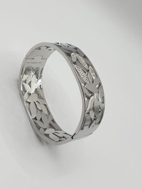 bracelet acier inoxydable valeria , sur moderne-bijoux.fr - Bijoux ethniques & Femmes du monde